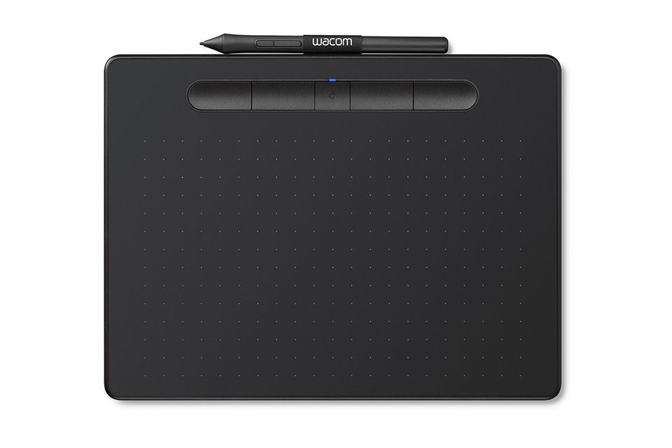 Графический планшет Wacom Intuos S Bluetooth Black (CTL-4100WLK-N)