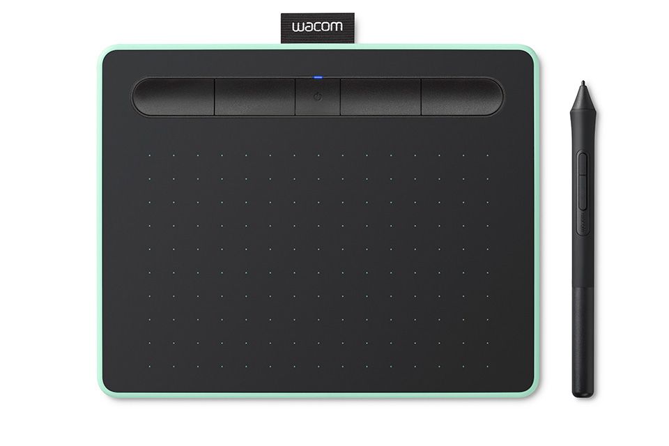 Графический планшет Wacom Intuos S Bluetooth Pistachio (CTL-4100WLE-N)