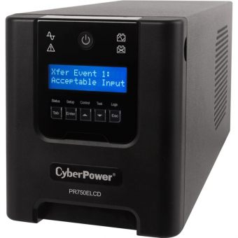 ИБП CyberPower 750VA/675W (PR750ELCD)